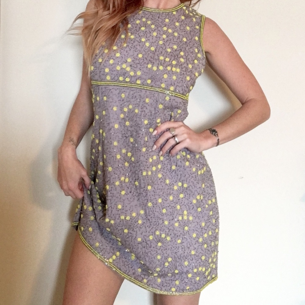 French Connection beaded dress